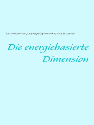 cover image of Die energiebasierte Dimension